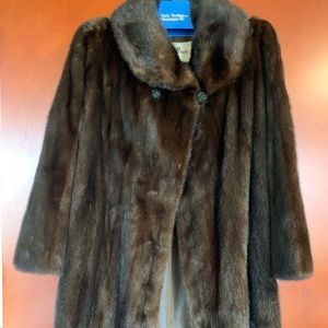 Vintage Genuine Mink Coat